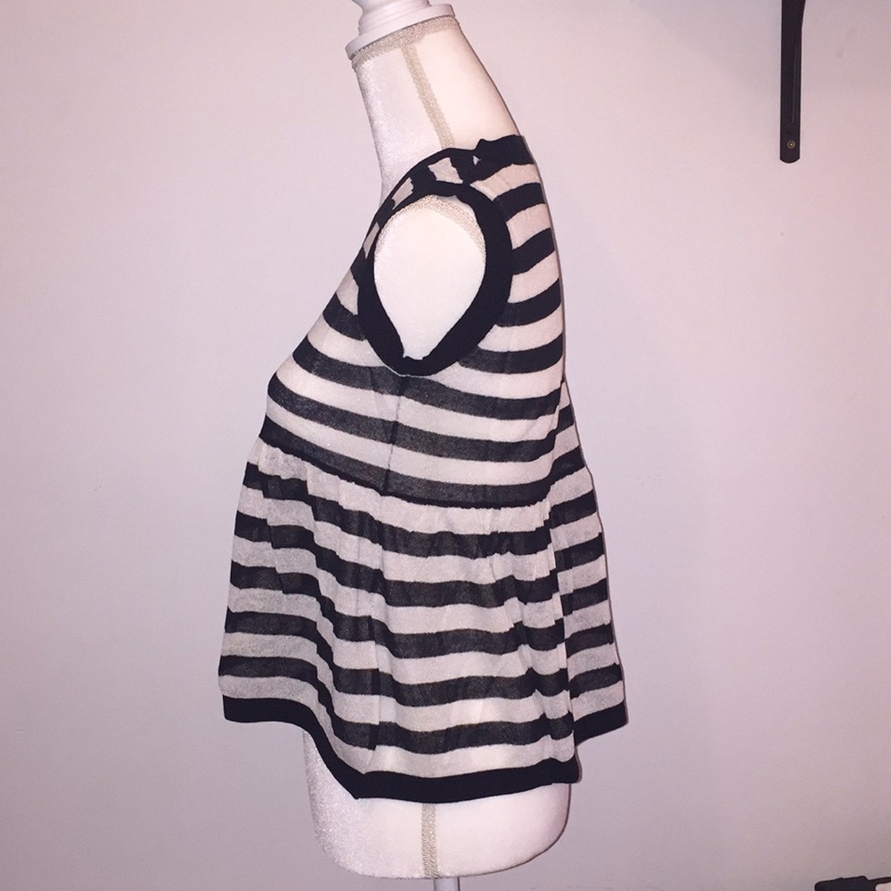 SALE! Callahan Stripe Ruffle Tank - Picture 6 of 6